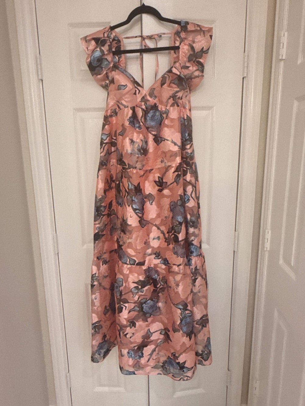 Buddy Love Lilly Sweetheart Neckline Maxi Dress – Sweet Talkin (Pink Floral) | S